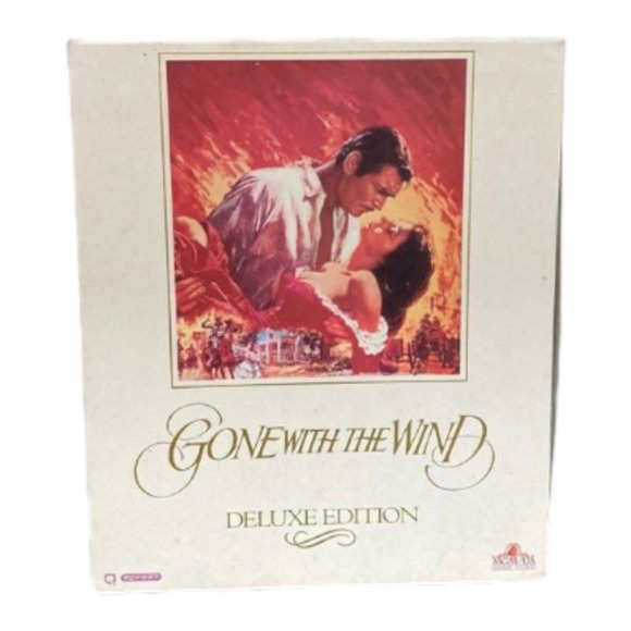 Gone with the Wind Deluxe Edition 2 VHS Cassette Tape in Slip Sleeve - Picture 1 of 10